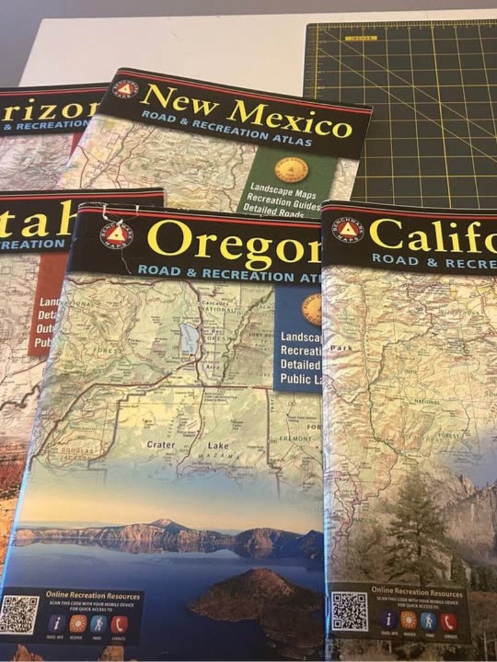 Oregon, California, Utah, New Mexico, and Arizona Atlas
